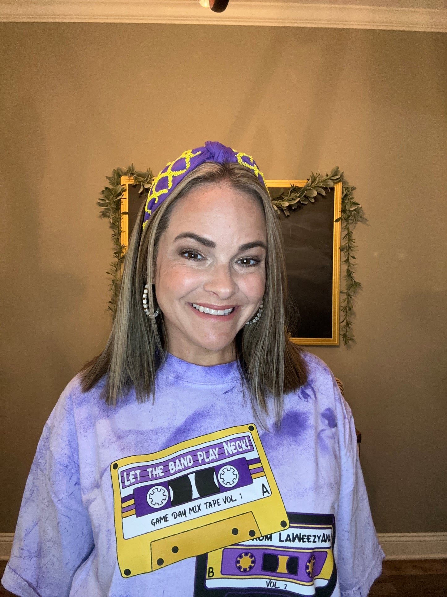 Love Purple Headband