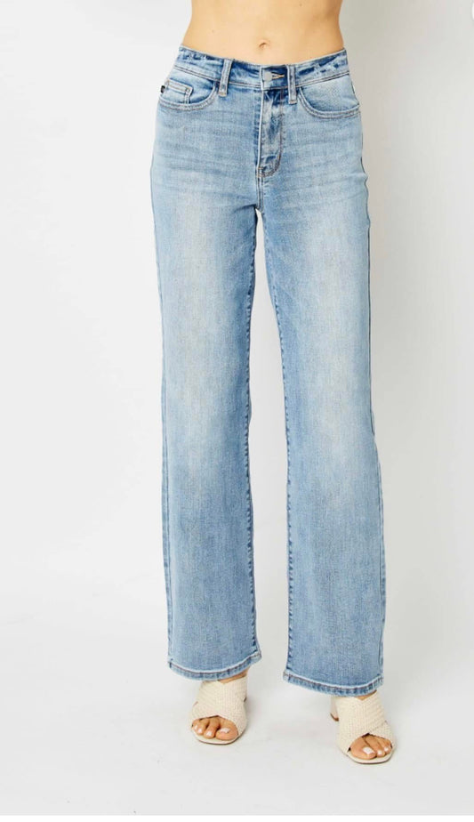 Judy Blue High Waist Straight Leg Jeans